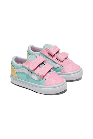 Vans Old Skool V Çocuk Günlük Ayakkabı Vn000cs6zqp1 Renkli