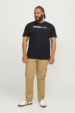 Jack & Jones Erkek T Shirt 12243630 Siyah Siyah