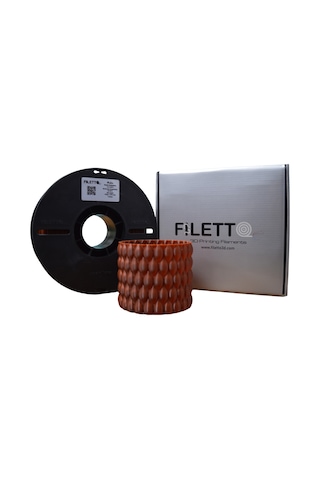 Filetto Pla+ Filament 1.75mm 1 Kg - Kahverengi