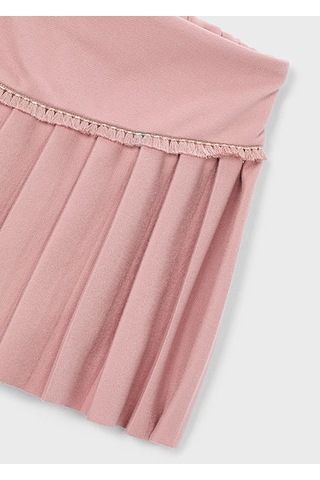 Mayoral Pembe Kız Çocuk Pileli Şort Etek 4909 Pembe