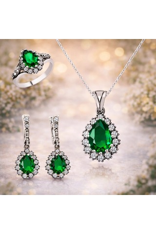 Gümüş Hürrem Sultan Bayan Set Çok Renkli 08067442