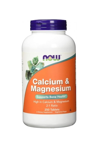 Now Foods Kalsiyum Magnezyum 250 Tablet - İthal