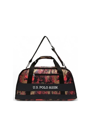 U.s. Polo Assn. Siyah-kırmızı Unisex Seyahat Çantası Plduf23808 4126104
