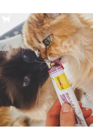 Gimcat Malt-Soft Extra Tüy Yumağı Önleyici Kedi Macunu 3 x 20 G