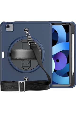 Apple Uyumlu iPad Pro 11 2020 Kılıf Strap-c Otterbox Tablet Kapak - Lacivert Diğer