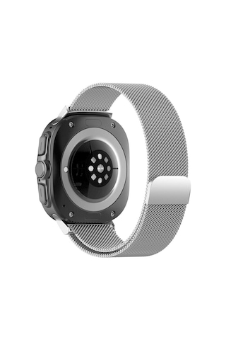 Samsung Uyumlu Galaxy Watch 7 Ultra 47mm Kordon Milano Loop Metal Kordon