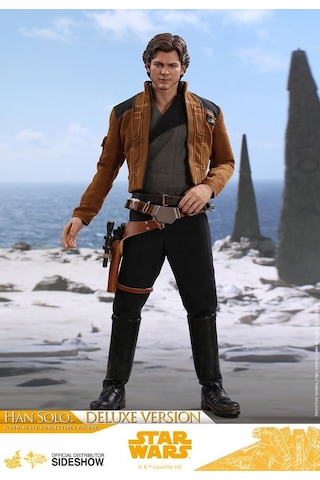 Hot Toys Han Solo Deluxe Version Sixth Scale Figure Mms492
