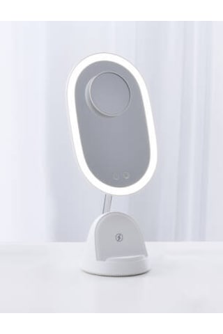 Range Beauty Lux Makyaj Aynası 15w Kablosuz Hızlı Şarj 3 Farklı Işık Dokunmatik Beyaz