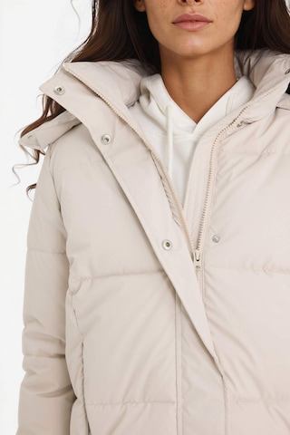 Defacto Regular Fit Kapüşonlu Fermuarlı Şişme Mont F2143ax25wnbg414 Bej-bg414
