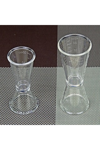 Cbtx Pc Küçük Ölçme Kabı Cihazı Çift Başlı Dereceli Süt Çay Tartı Bardak Ölçme Aracı, Özellikler:büyük