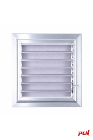 Alüminyum Banyo Wc Havalandırma Menfezi 36x36 Eloksallı Seri