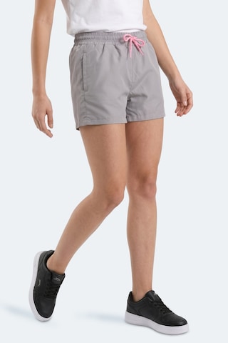 Slazenger Knoxıs Kadın Cepli Deniz Şortu Gri Şort