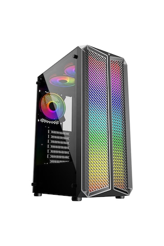Izoly Eros 1X Argb Fanlı M/b Sync Usb 3.0 Temperli Cam Atx Oyuncu Kasası