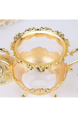 Westworld Fildişi Porselen Şekerlik Seramik Süt Kabı Gıda Saklama Kapları Mutfak Aletleri Kahve Ve Çay Ak