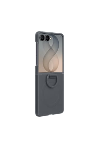 Samsung Galaxy Uyumlu Z Flip8 Silikon Yüzüklü Magnet Kılıf