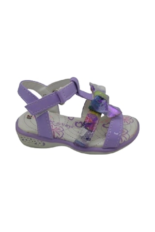 ANGELOKIDS 2227 FİYOKLU İLK ADIM SANDALET 19-23 LILA