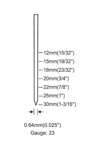 Uno P630 Başsız Çivi Tabancası 12-25Mm