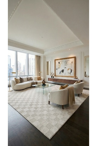 Youdayhomecollection Delta 80x80 Çok Renkli