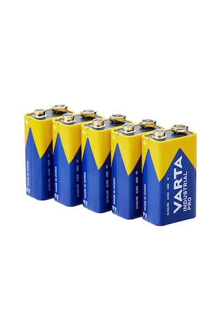 Varta 6LR61 9V Endüstriyel Alkalin Pil