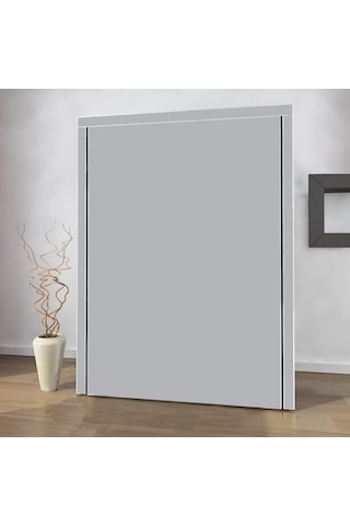 Dzgn Home Çelik Metal Borulu Yorgan Hurcu Yüklük Gardırop-gri Gri