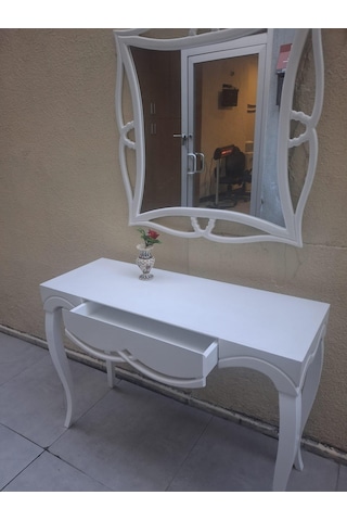Dresuar 90011 Cnc Çökertme Model Windows Ayna Lake Beyz Tabla Kayn Aslan Ayk Beyaz