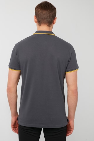 Buratti Pamuklu Slim Fit Şerit Detaylı Düğmeli Polo Yaka 3'Lü Paket Erkek T Shirt 5902118S3 Antrasit-Haki-Indigo