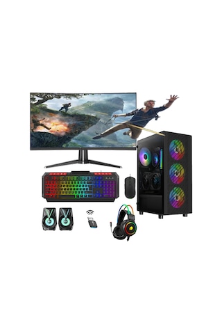 Rotampc RT2684 R7-5700 32 GB 1 TB Nvme 8 GB RTX5060 32" Dos Masaüstü Oyuncu Bilgisayarı