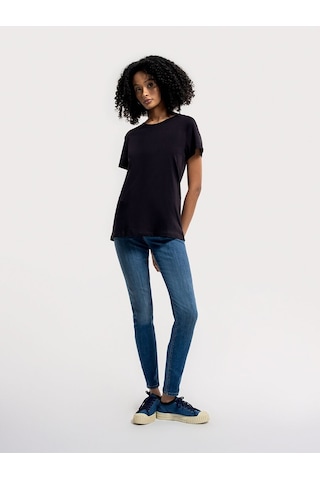 LOFT Regular Fit Kadın Tshirt K.kol Lf2034981 Q1.v1 Siyah