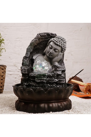 Zen Işıklı Yol Temalı Su Şelalesi