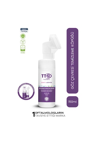 Tto Soft Aplikatörlü Göz Çevresi Temizleme Köpüğü 150 ML