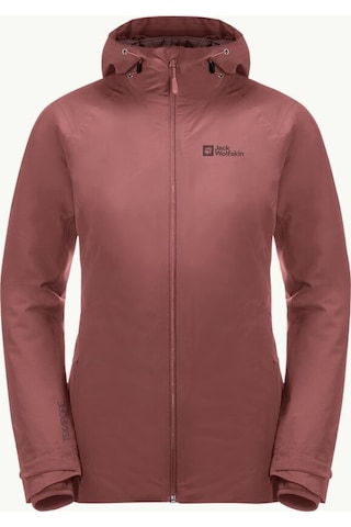 Jack Wolfskin 1115611-2191 Glaabach 3ın1 Jkt W Kadın Outdoor Mont renkli Çok Renkli
