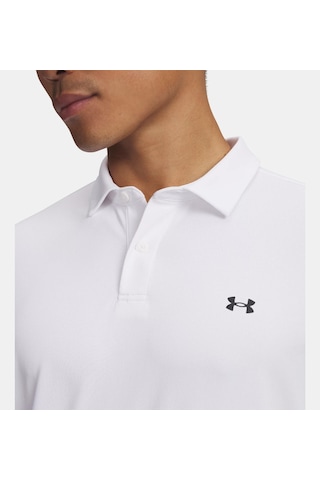 Under Armour T2g Pique Polo Erkek T-shirt-31763 Beyaz