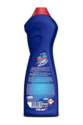 Bingo Krem Banyo Yüzey Temizleyici Amonyaklı 4 x 750 ML