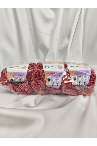 Baby Cotton Multicolor El Örgü İpi 3 Adet - 5209