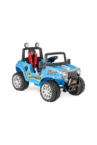 Pilsan Ranger 12 V Uzaktan Kumandalı Akülü Jeep - Kırmızı 05 107