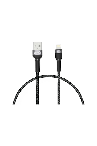 Mobilteam Siyah Shira Serisi Lightning Usb Kablo 30 Cm