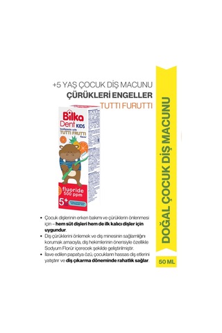 Bilkadent Çocuk Diş Macunu Kıds +5