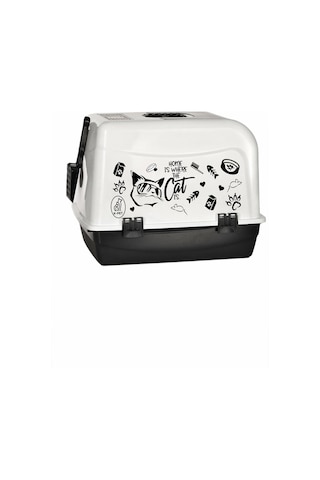 Kırılmaz Kapaklı Kürekli Büyük Lüks Kapalı Kedi Tuvaleti 39 x 53 x 41 CM