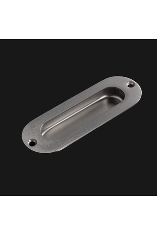 2 Adet Gömme Kapı Kolu Fırçalanmış Paslanmaz Çelik Gömme Kol Sürgülü Kapı Kolu Vidalı Dolap Kapı Kolu Aksesuarları