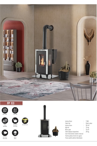 Fanus Hybrid Odun Ve Pelet Sobası Hediyeli Ürün