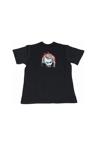 The Joker No:8 Tişört Siyah Çok Renkli