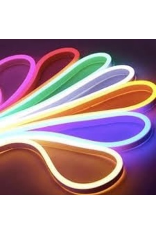 12 V Neon Led 1 Metre Kumanda Modülü Ve Trafo Hariç Pembe, 3 Metre