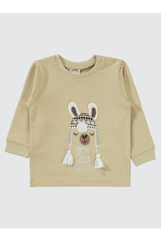 Civil Baby Kız Bebek Pijama Takımı 6-18 Ay Sütlü Kahve Sütlü Kahve