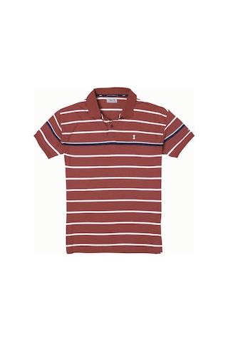 Slam Slam Polo E78 Erkek Renkli Polo Tişört 28 Kırmızı