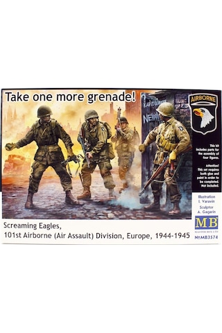 Masterbox 3574 1/35 Ölçek, Ww Iı Serisi, Kartallar, Plastik Figür Kiti-51463