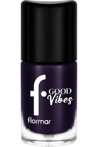 Flormar Good Vibes Yüksek Pigmentli & Parlak Bitişli Nefes Alabilen Oje 005 Purple Lettuce