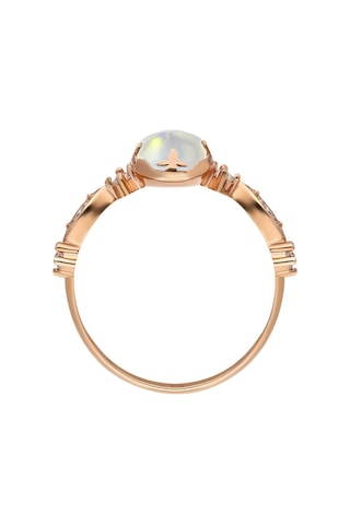 Sirius Pırlanta Ve Ay Taşlı Selene Yüzük 0842R0018