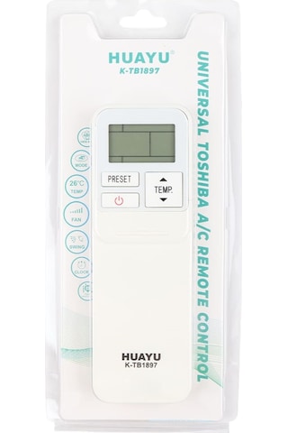 Huayu K-tb1897 Toshiba A/c Akıllı Universal Klima Kumandası