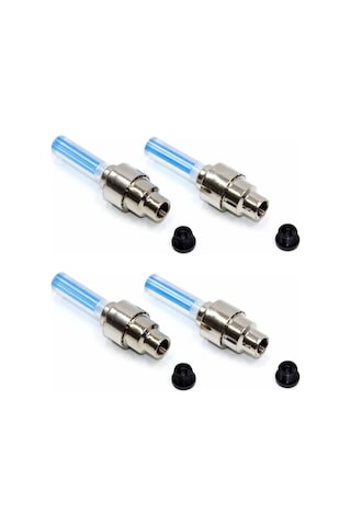 Fotosel Hareket Sensörlü Led Işıklı Sibop Kapağı Renkli 2'li Mavi