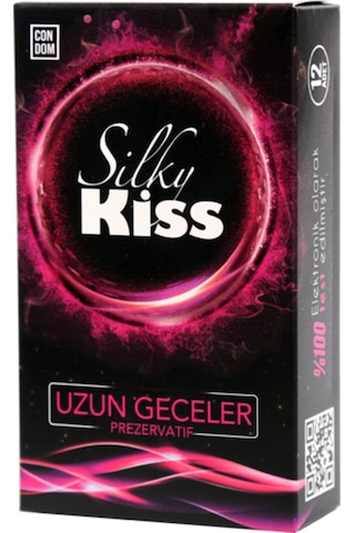 Silky Kiss Uzun Geceler Prezervatif 12'li
